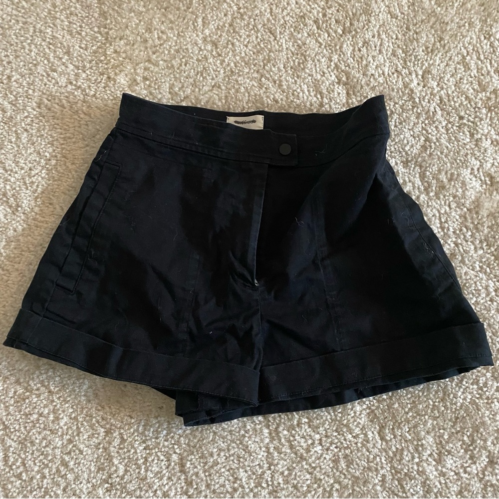 Wilfred High Waist Black Shorts